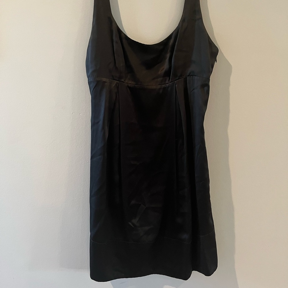 Silky Little Black Dress